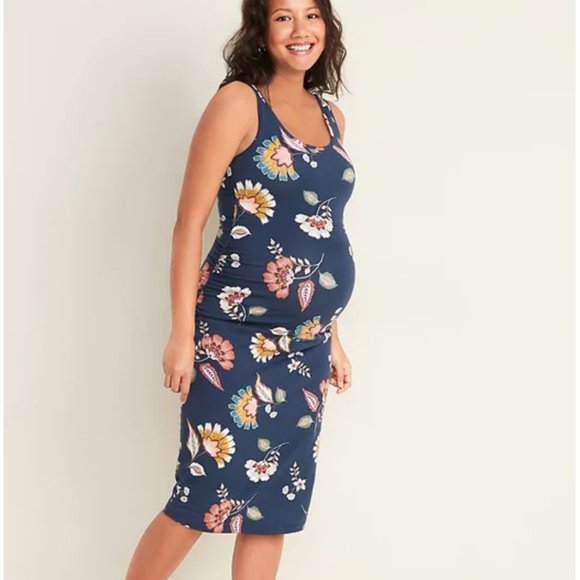 Old Navy Dresses & Skirts - Old Navy Maternity Jersey Bodycon Tank-Top Dress
